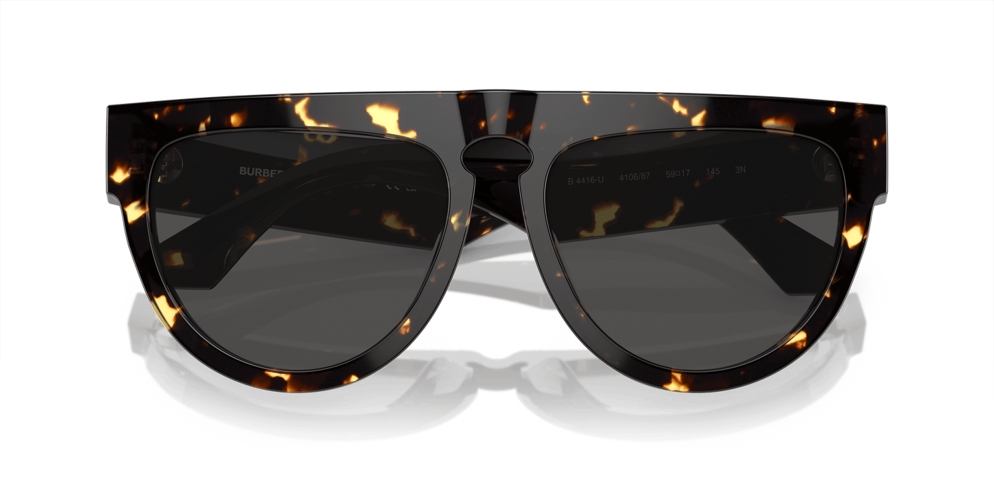 משקפי שמש של ברברי הוואנה כהה-אפור כהה | BURBERRY BE4416U Dark Havana-Dark Grey