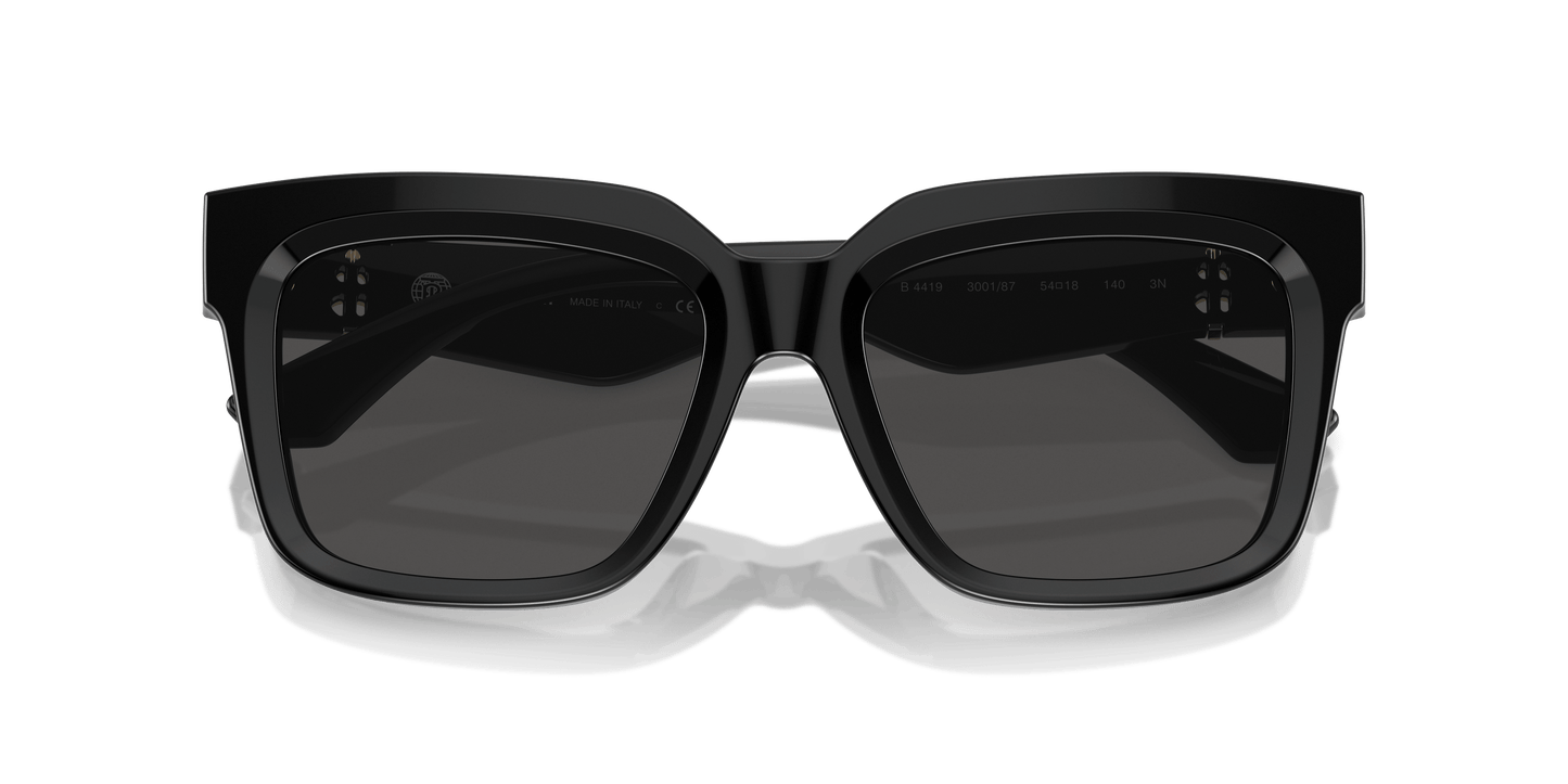 משקפי שמש של ברברי שחור-אפור כהה | BURBERRY BE4419 Black-Dark Grey