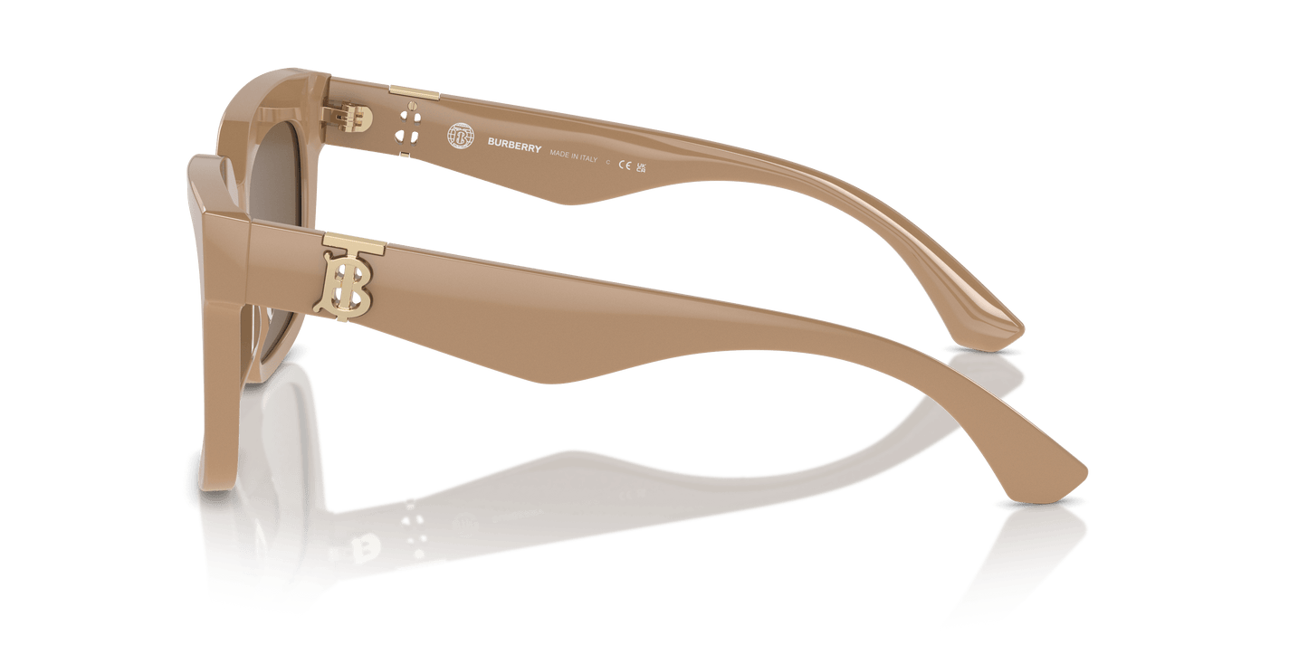 משקפי שמש של ברברי בז'-חום כהה | BURBERRY BE4419 Beige-Dark Brown
