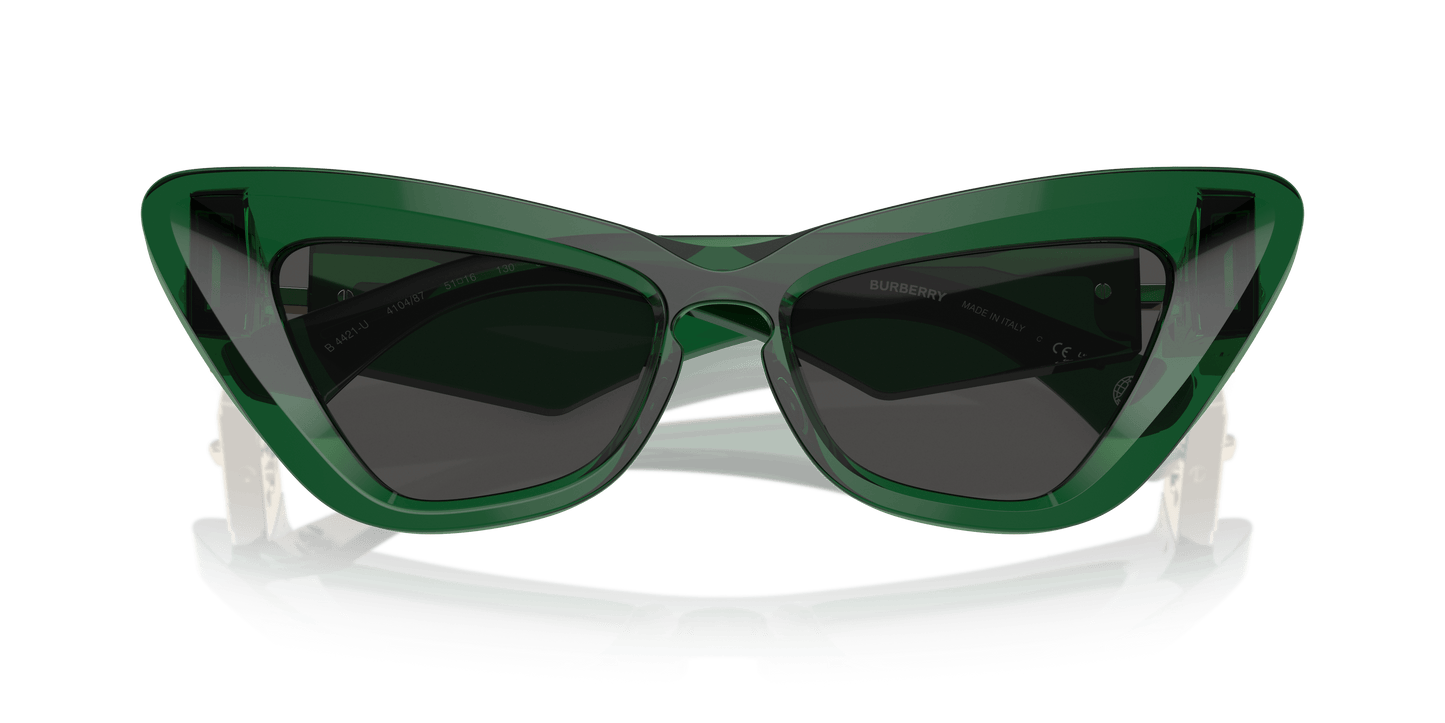 Burberry Sunglasses Green-Dark Grey | BURBERRY BE4421U Green-Dark Grey
