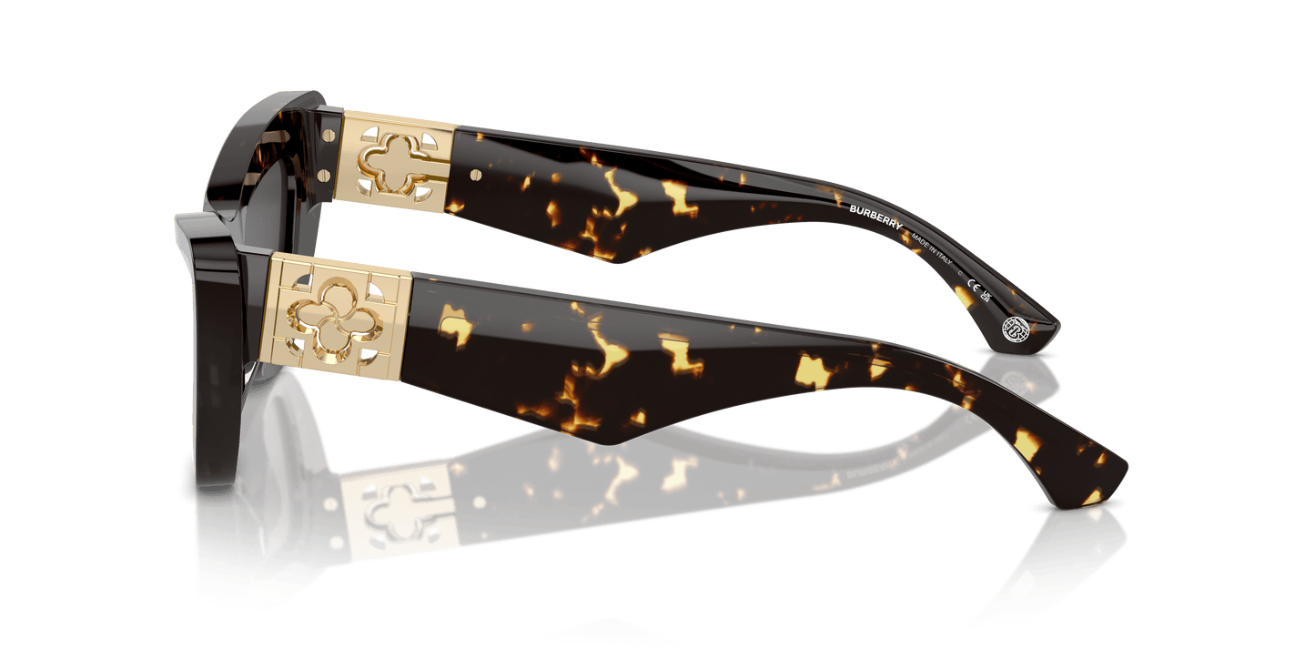 משקפי שמש של ברברי, האוואנה כהה-אפור כהה | BURBERRY BE4421U Dark Havana-Dark Grey