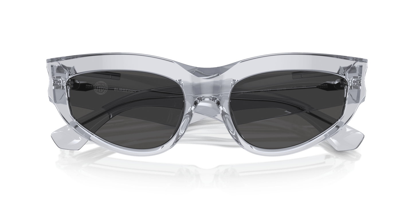 משקפי שמש בורברי אפור-אפור כהה | BURBERRY BE4425U Grey-Dark Grey
