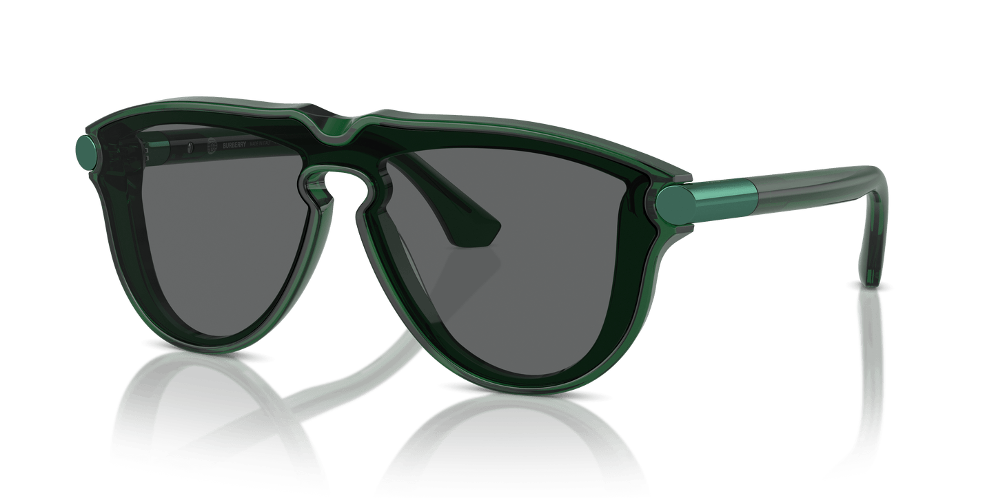משקפי שמש בורברי ירוק-אפור כהה | BURBERRY BE4427 Green-Dark Grey