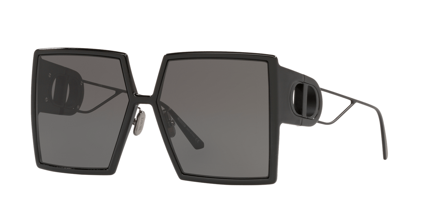 Dior 30Montaigne SU Black-Smoke Sunglasses