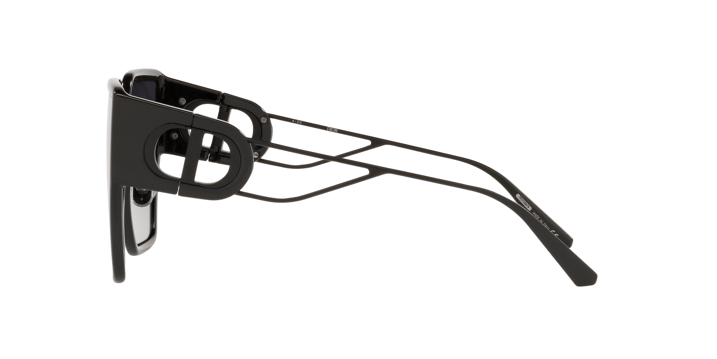 Dior 30Montaigne BU Black-Smoke Sunglasses