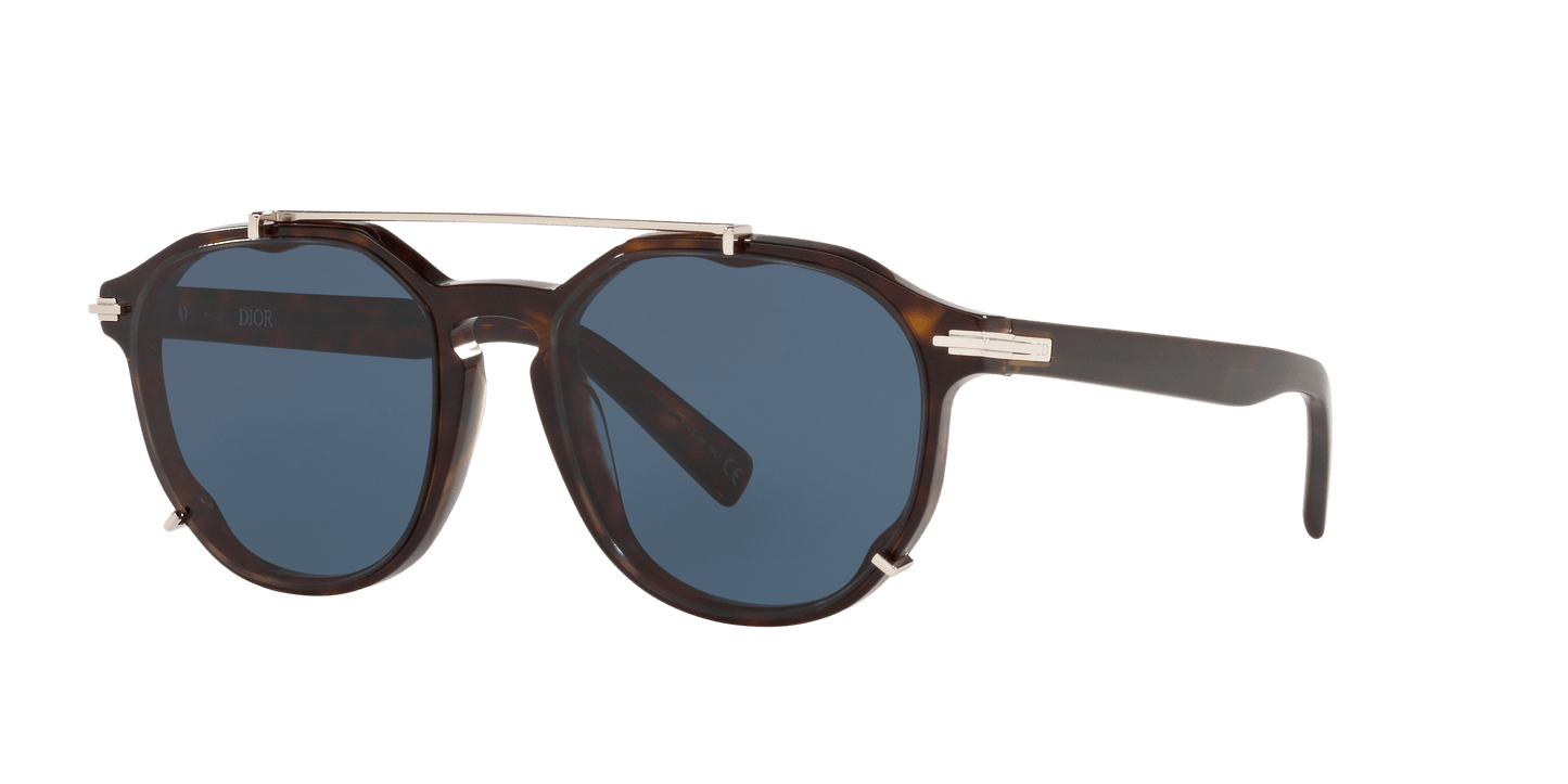 משקפי שמש של דיור הוואנה-כחול | Dior DiorBlackSuit RI Havana-Blue