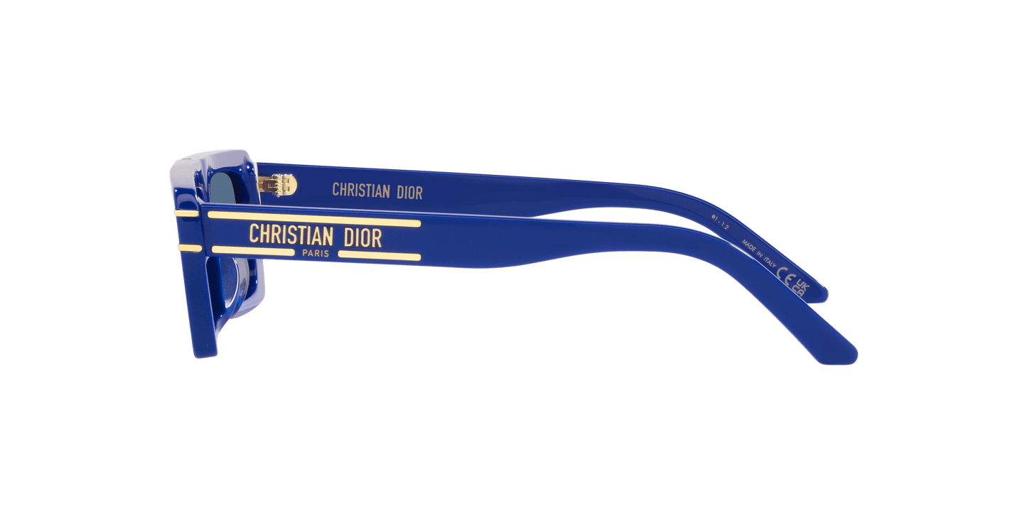 משקפי שמש של דיור כחול מבריק-כחול | Dior DiorSignature S2U Blue Shiny-Blue