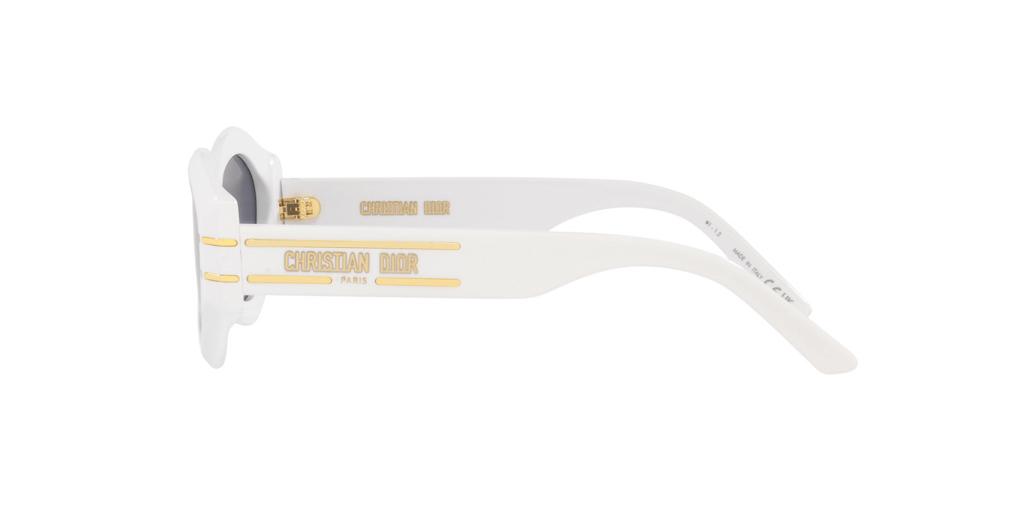Dior DiorSignature B1U White-Blue Sunglasses | Dior DiorSignature B1U White-Blue
