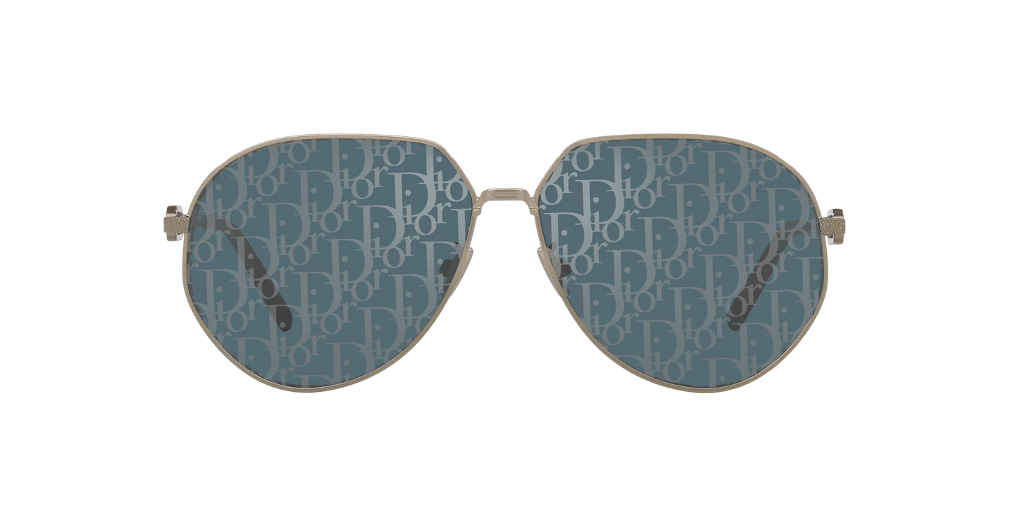 משקפי שמש של דיור אפור-כחול | Dior DM40026U Grey-Blue