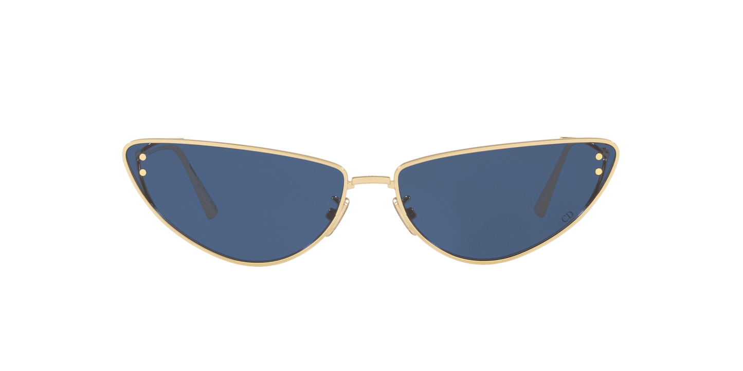 משקפי שמש של דיור זהב מבריק-כחול | Dior MissDior B1U Gold Shiny-Blue