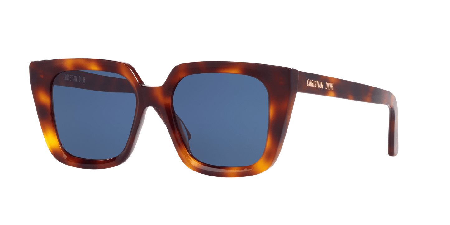 משקפי שמש של דיור צב בלונד-כחול | Dior DiorMidnight S1 Tortoise Blonde-Blue