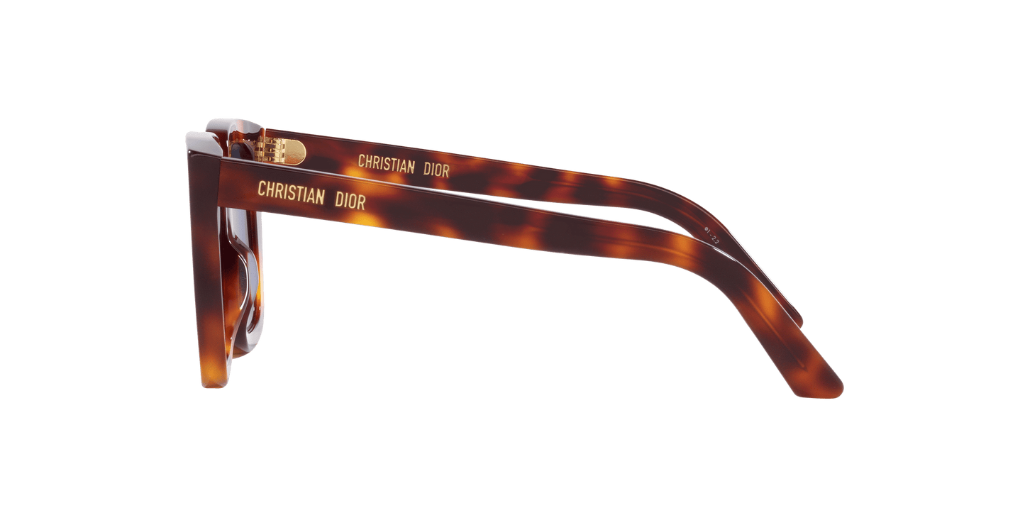 משקפי שמש של דיור צב בלונד-כחול | Dior DiorMidnight S1 Tortoise Blonde-Blue