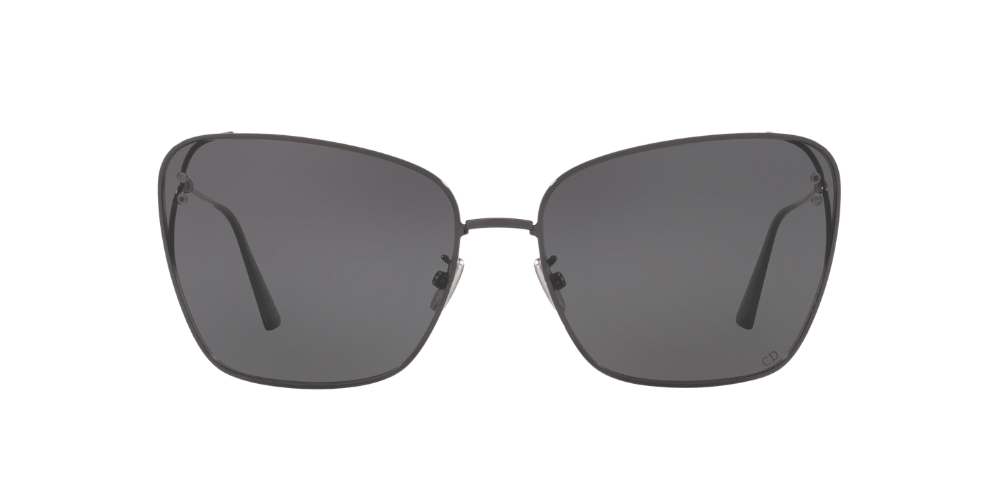 משקפי שמש של דיור מטאל מבריק-אפור | Dior MissDior B2U Gunmetal Shiny-Grey