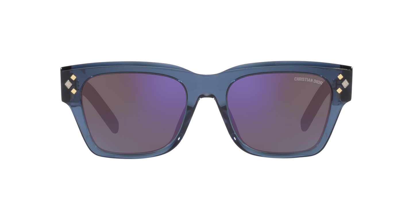 משקפי שמש של דיור ירוק-כחול | Dior CD Diamond S2 Green-Blue