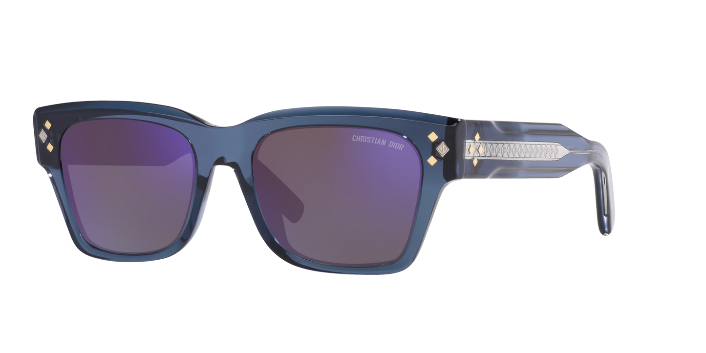 משקפי שמש של דיור ירוק-כחול | Dior CD Diamond S2 Green-Blue