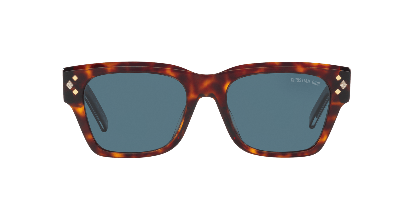 משקפי שמש של דיור צב-כחול | Dior CD Diamond S2I Tortoise-Blue