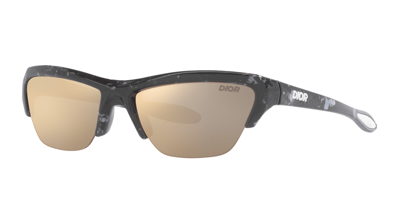 משקפי שמש של דיור שחור-סגול | Dior DiorBay S1U Black-Purple