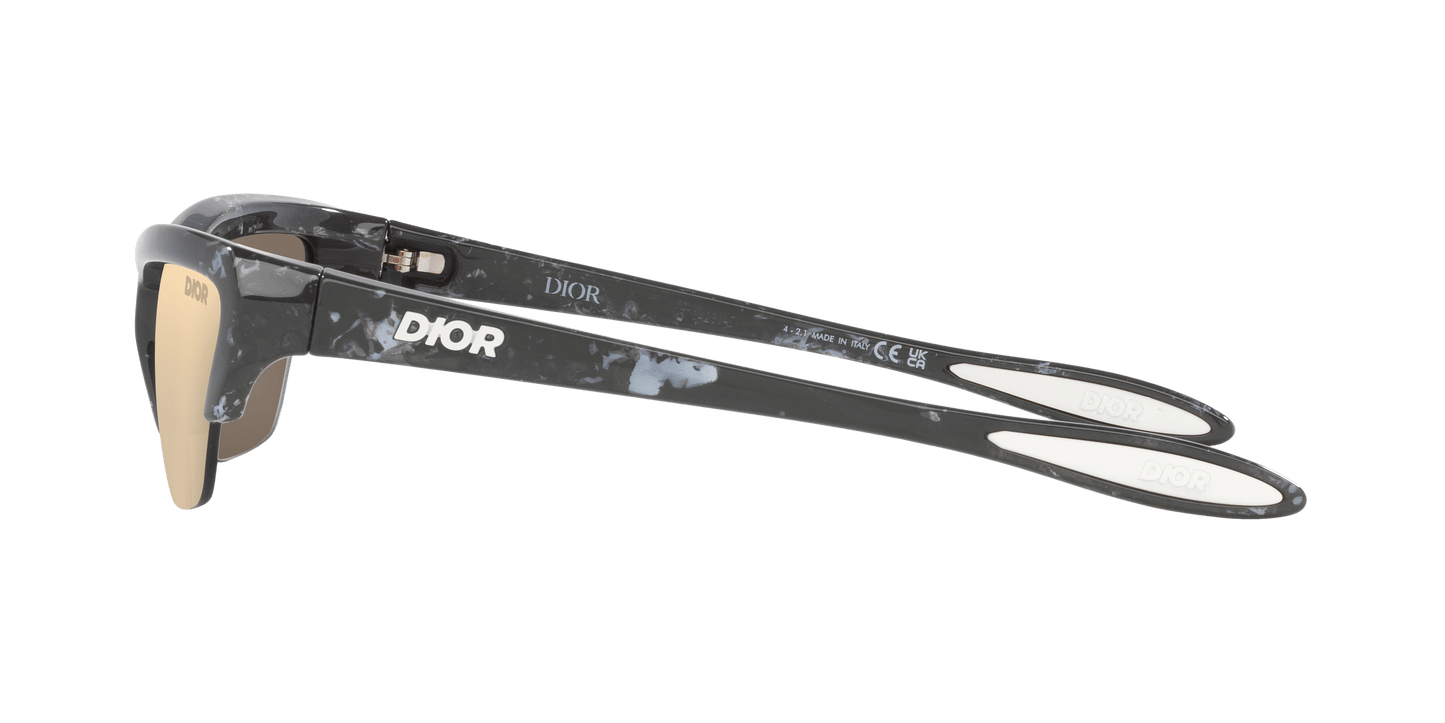 משקפי שמש של דיור שחור-סגול | Dior DiorBay S1U Black-Purple
