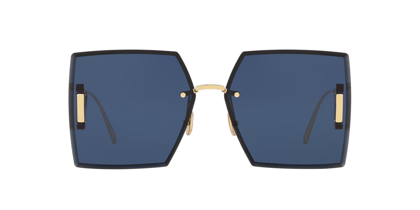 משקפי שמש של דיור זהב-כחול | Dior 30Montaigne S7U Gold-Blue