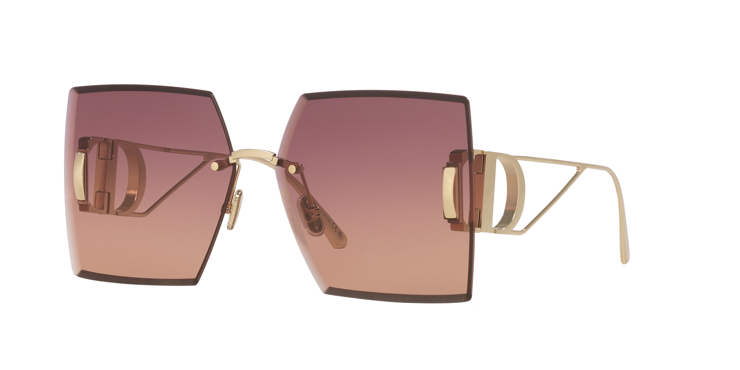 משקפי שמש של דיור זהב-חום | Dior CD40101U Gold-Brown