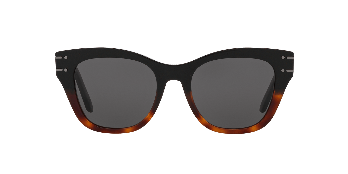Dior DiorSignature B4I Shiny Black-Smoke Sunglasses | Dior DiorSignature B4I Shiny Black-Smoke