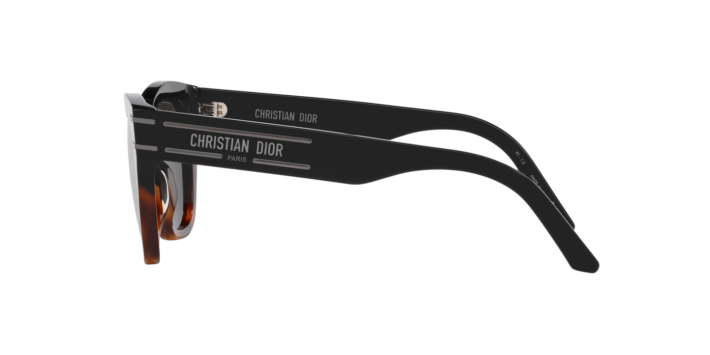 Dior DiorSignature B4I Shiny Black-Smoke Sunglasses | Dior DiorSignature B4I Shiny Black-Smoke