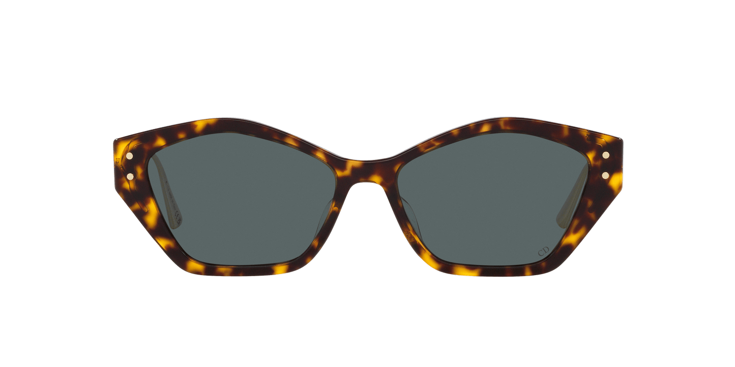 משקפי שמש של דיור צב צהוב-כחול | Dior Missdior S1U Tortoise Yellow-Blue