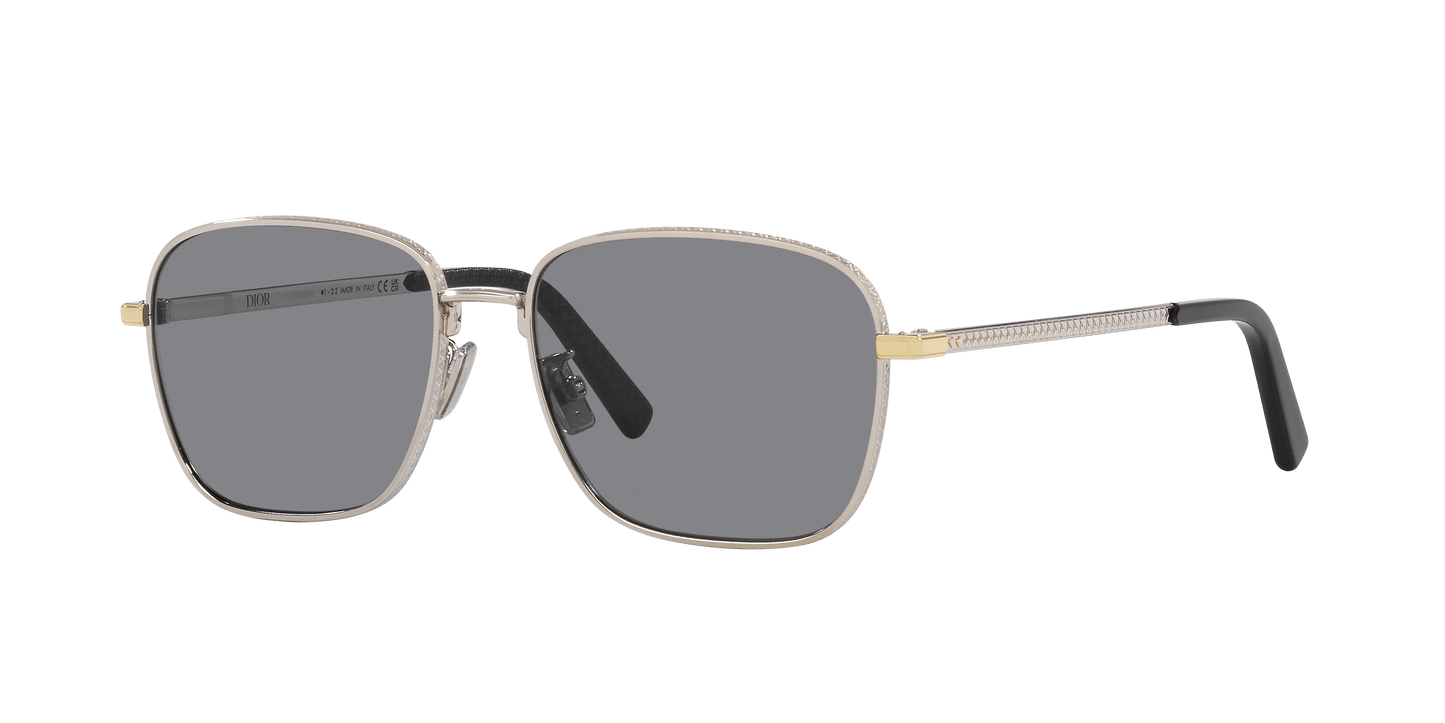 Dior CD Diamond S4U Silver-Smoke Sunglasses