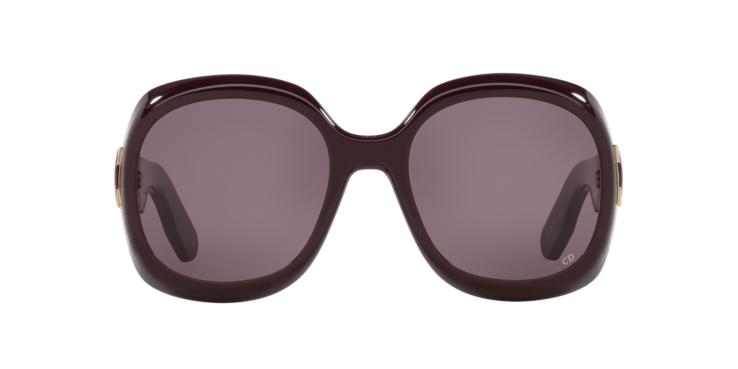 משקפי שמש של דיור רד-בורדו | Dior Lady 9522 R2I Red-Bordeaux