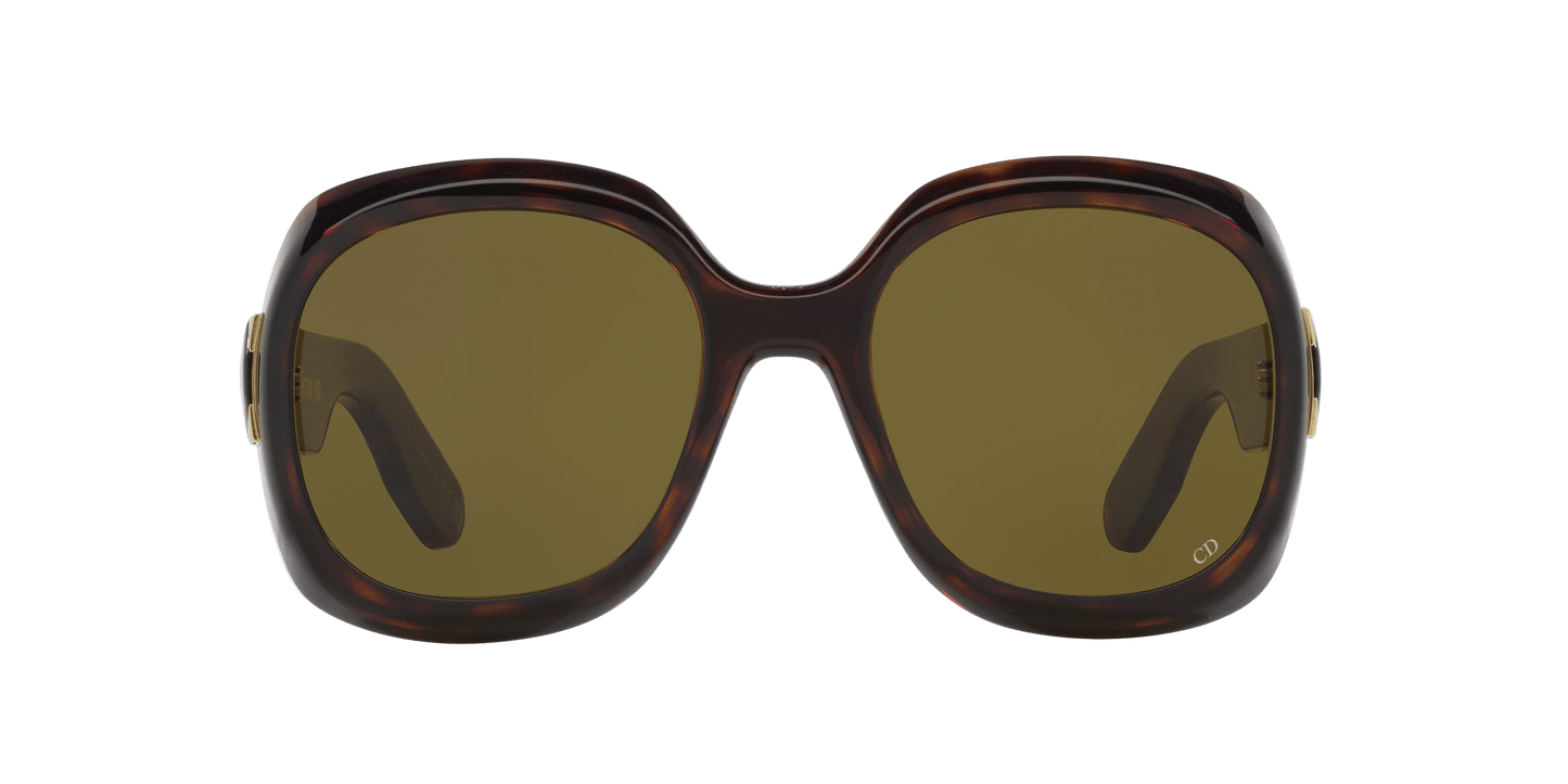 משקפי שמש של דיור צב-ירוק | Dior Lady 9522 R2I Tortoise-Green