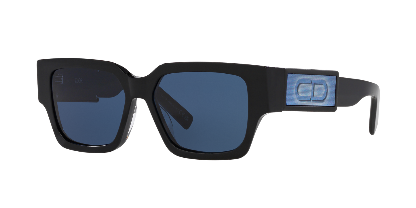 משקפי שמש של דיור שחור-כחול | Dior CDsu Black-Blue