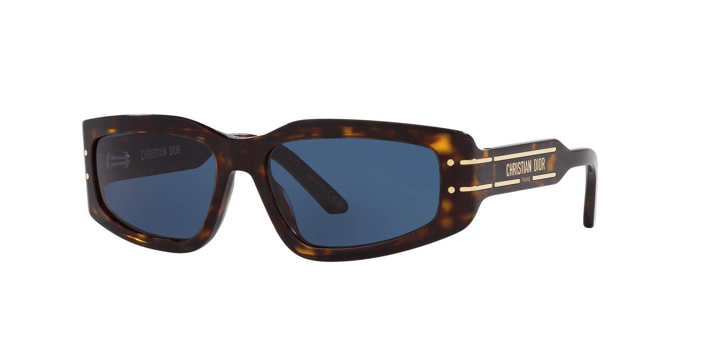 משקפי שמש של דיור צב-כחול | Dior DiorSignatures9U Tortoise-Blue