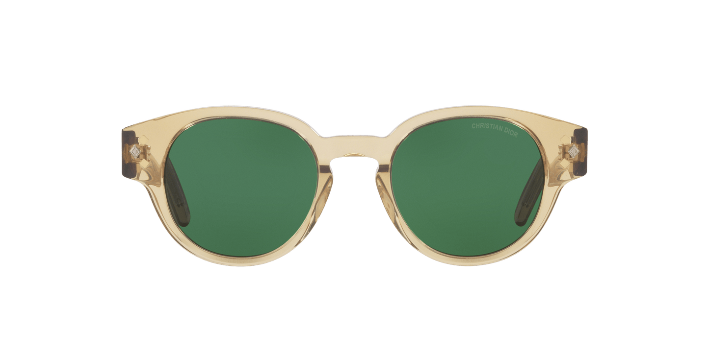 משקפי שמש של דיור חום-ירוק | Dior CD Diamond R2I Brown-Green