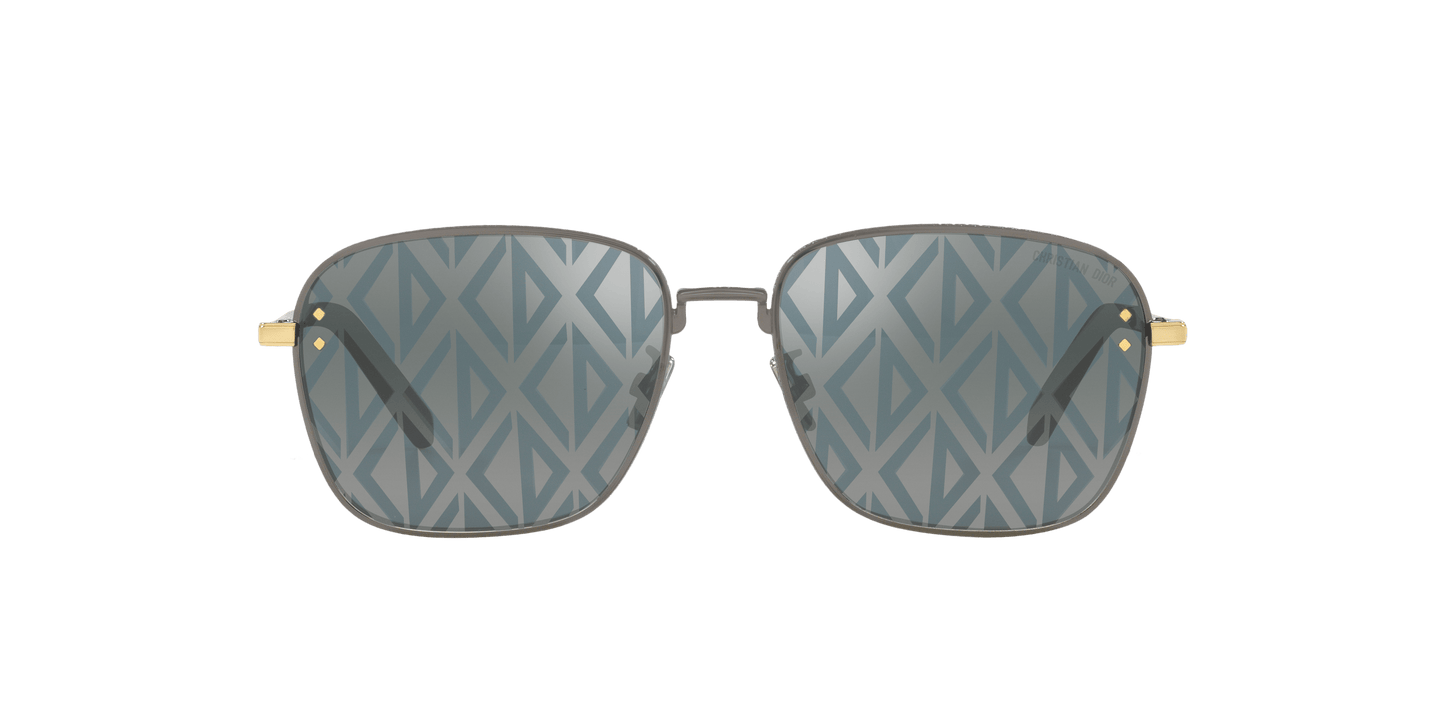 Dior brown-blue sunglasses | Dior CD Diamond S4U Brown-Blue