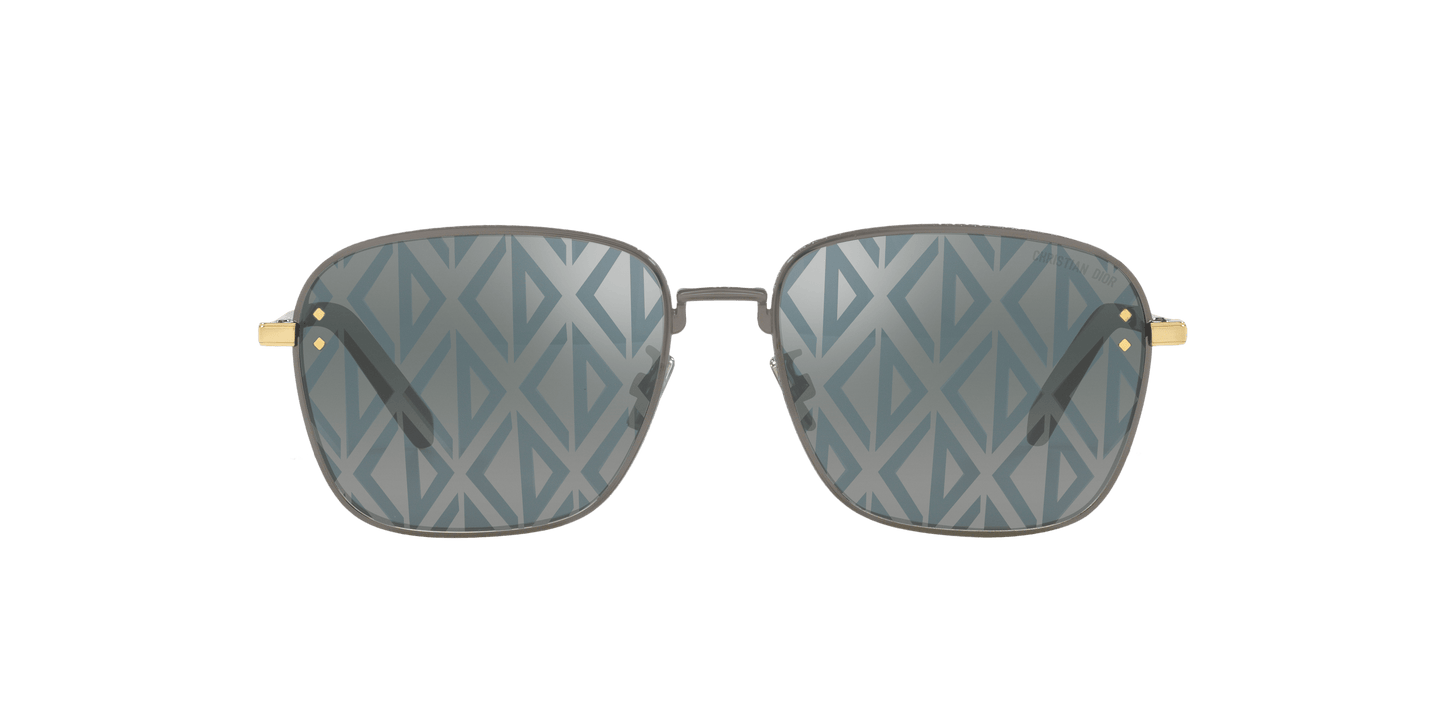 Dior brown-blue sunglasses | Dior CD Diamond S4U Brown-Blue