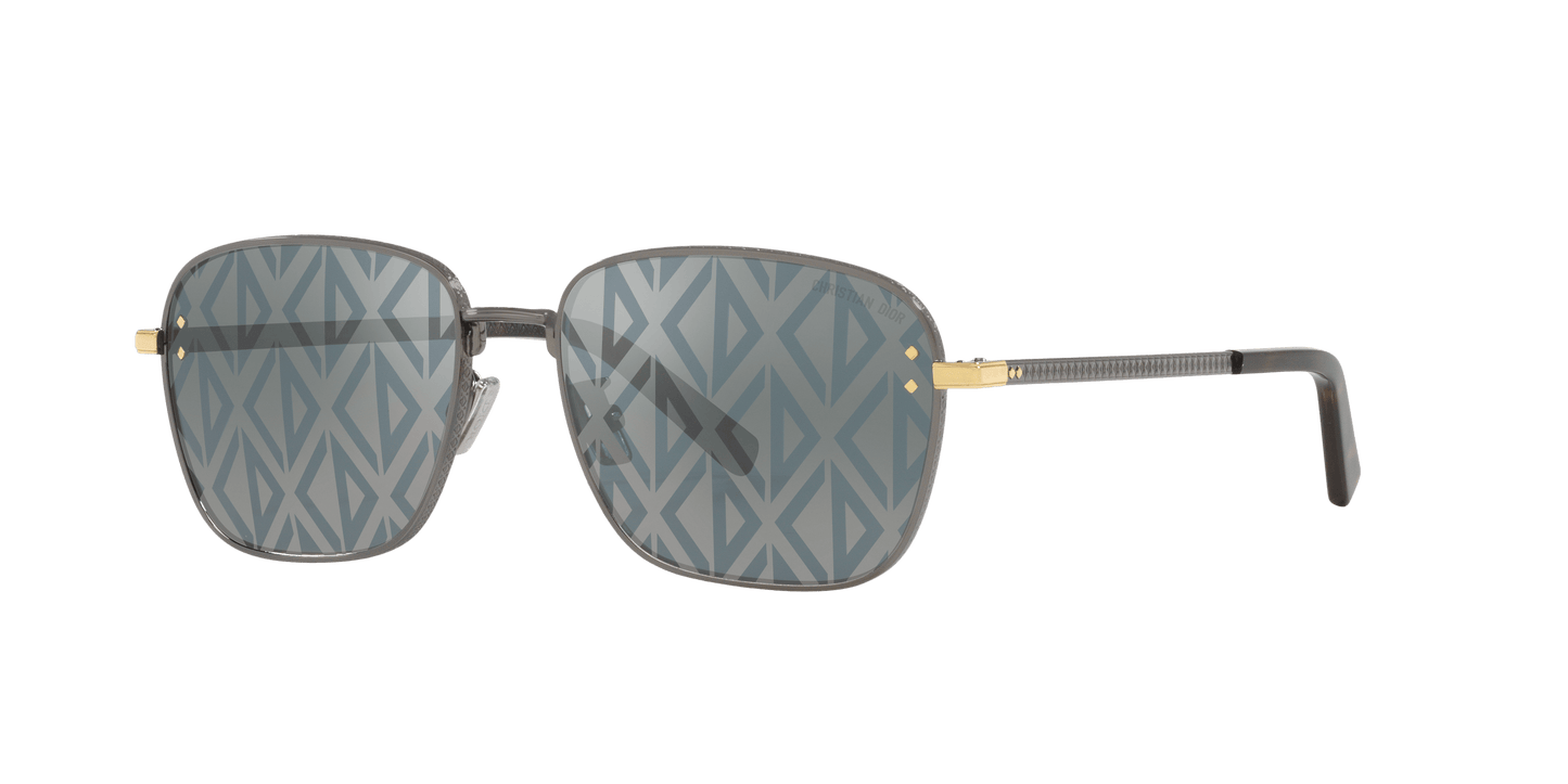 Dior brown-blue sunglasses | Dior CD Diamond S4U Brown-Blue