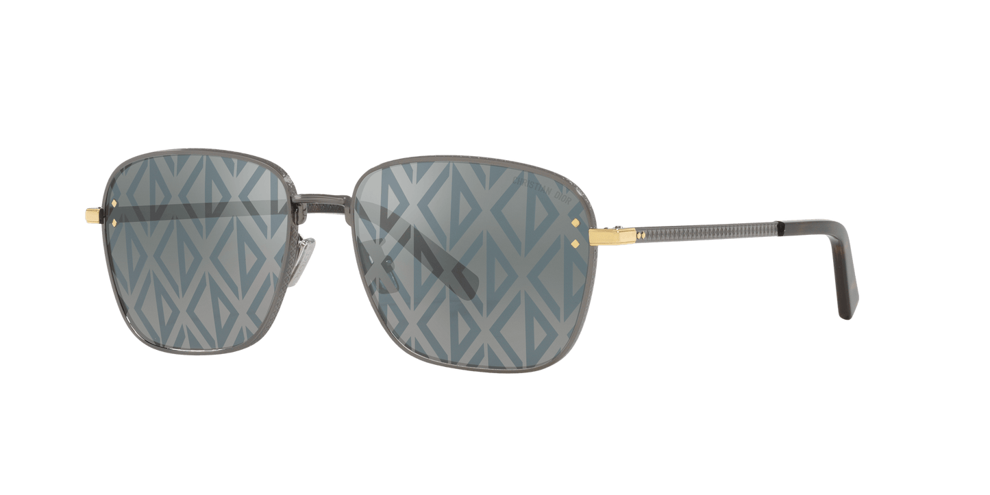 Dior brown-blue sunglasses | Dior CD Diamond S4U Brown-Blue