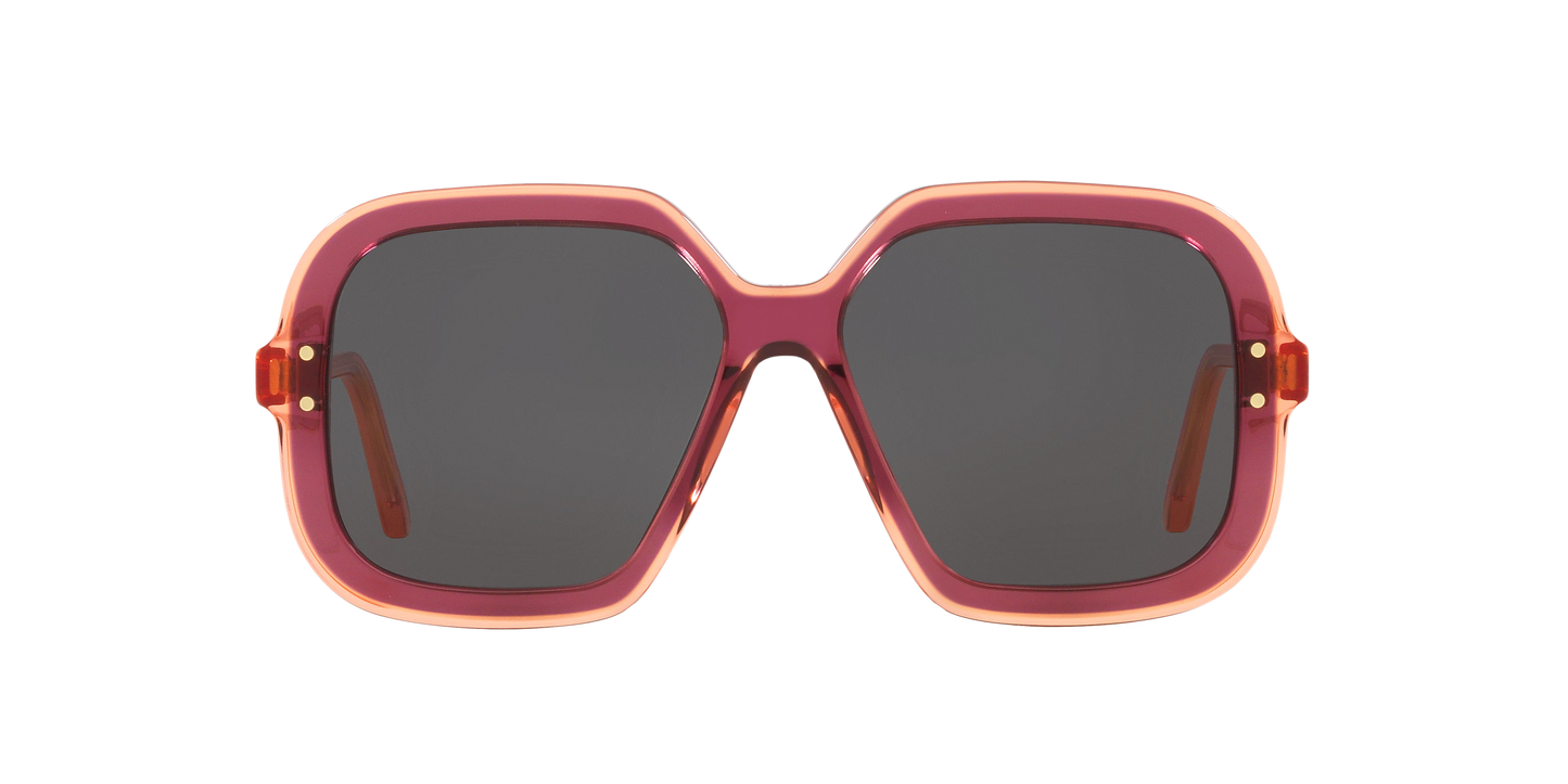 Dior Red-Grey Sunglasses | Dior DiorHighLight S1I Red-Grey