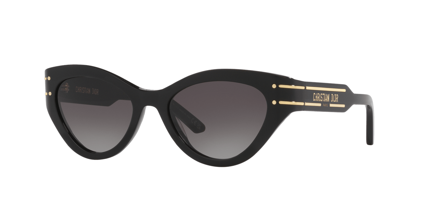 משקפי שמש של דיור זהב-אפור | Dior DiorSignature B7I Gold-Grey