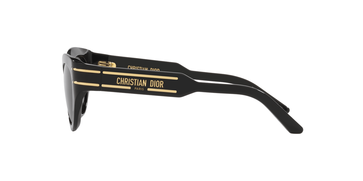 משקפי שמש של דיור זהב-אפור | Dior DiorSignature B7I Gold-Grey