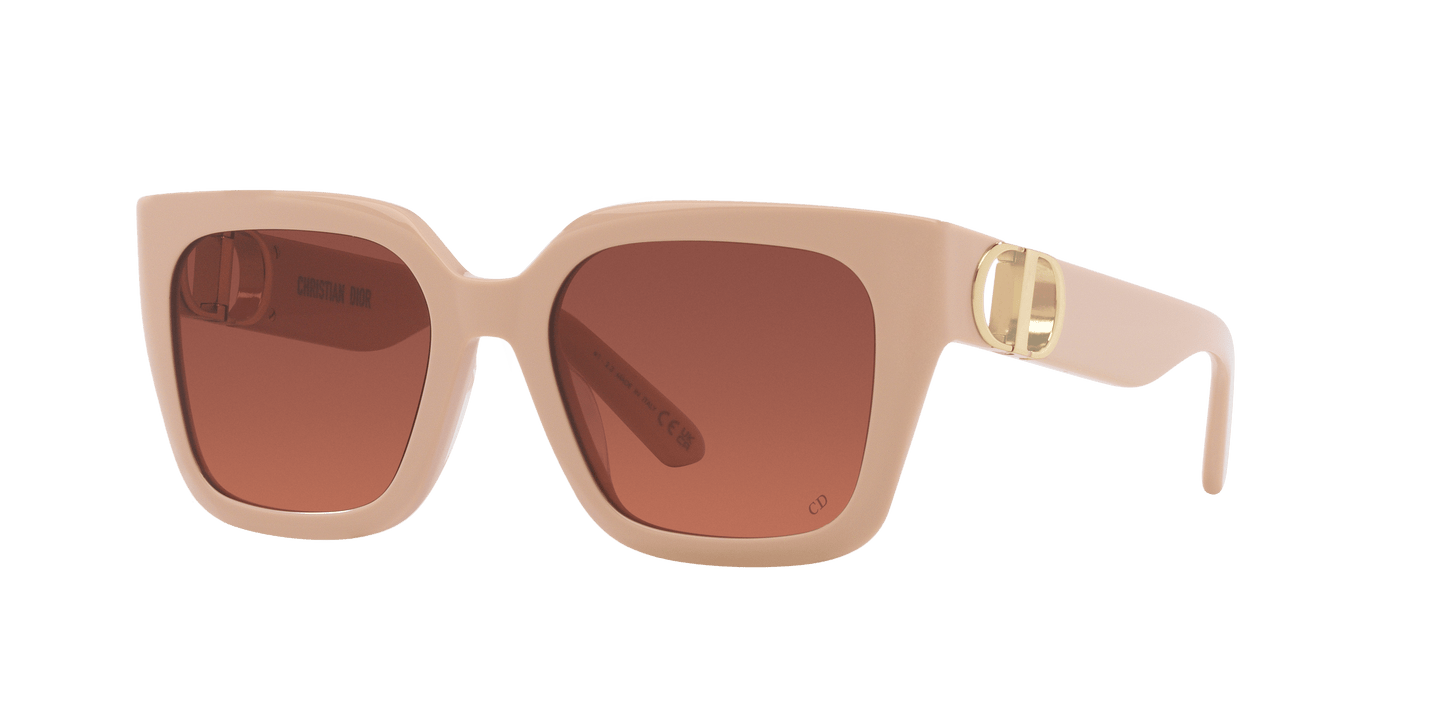 משקפי שמש של דיור ורוד-חום | Dior 30Montaigne S8U Pink-Brown