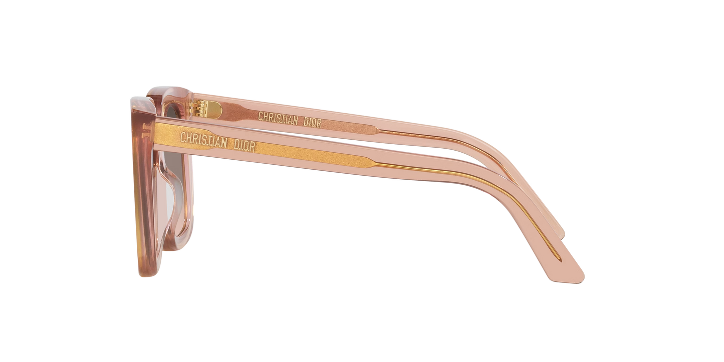 משקפי שמש של דיור ורוד-אפור | Dior DiorMidnight S1I CD40092I Pink-Grey