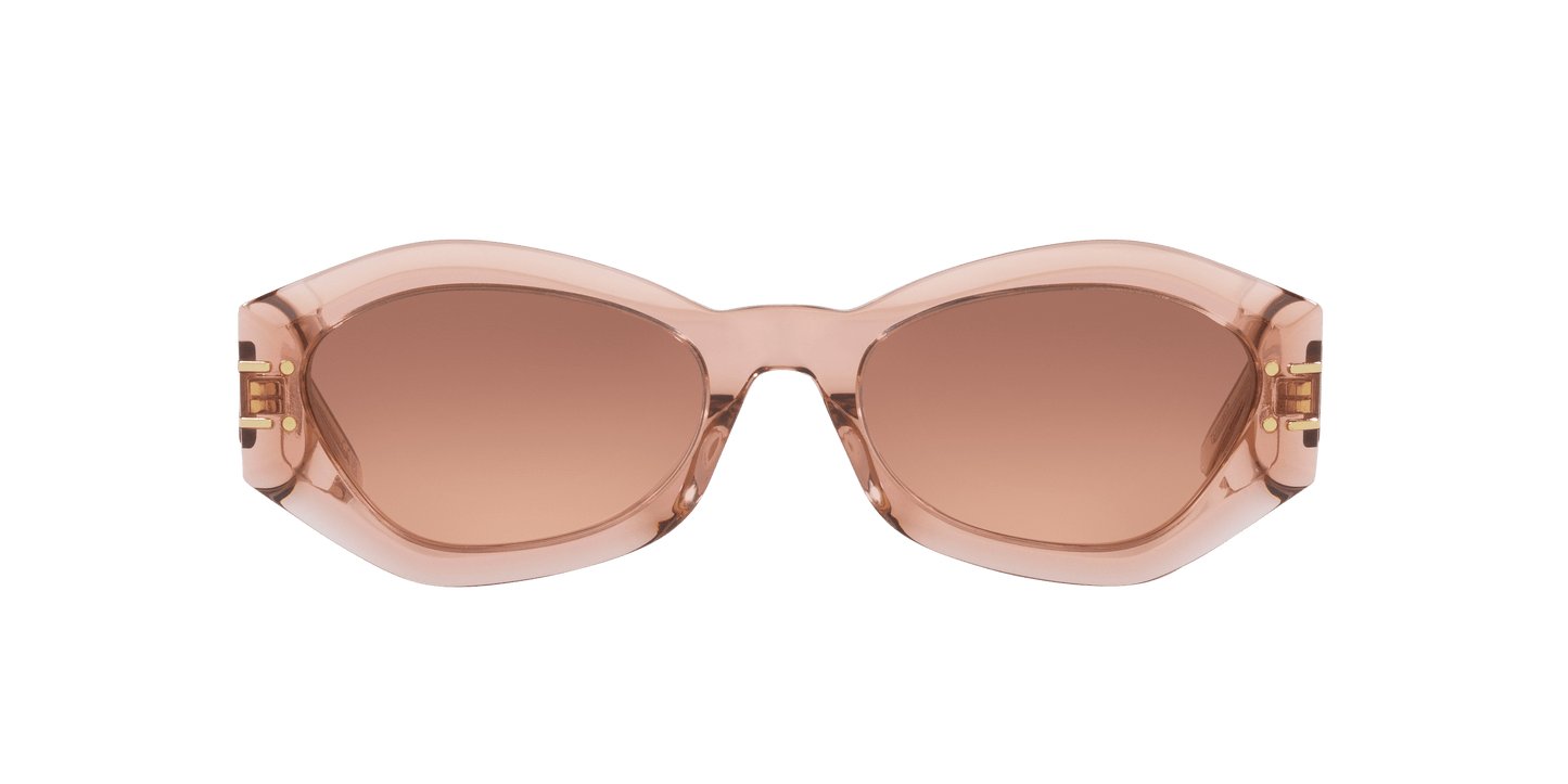 Dior DiorSignature B1U Pink-Brown Sunglasses | Dior DiorSignature B1U Pink-Brown
