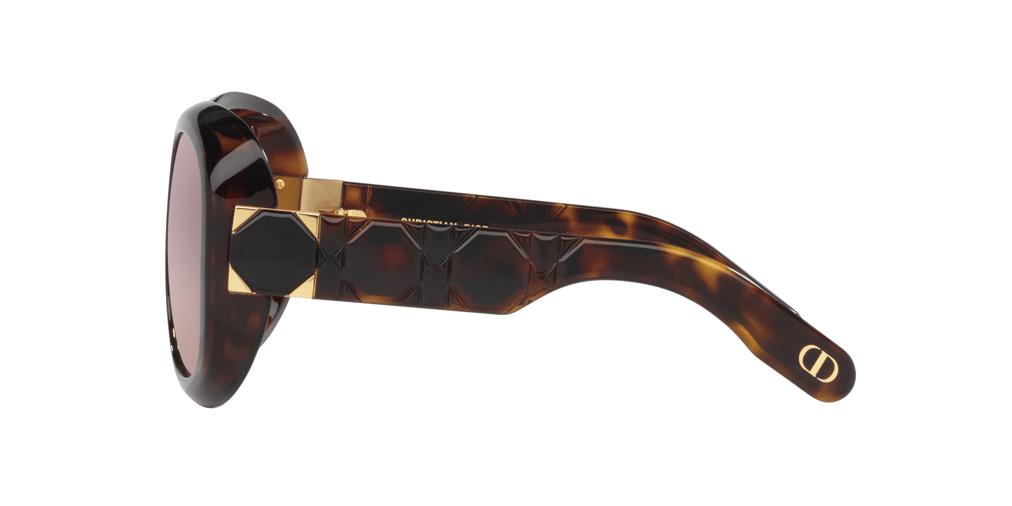 משקפי שמש של דיור צב-חום | Dior Lady 9522 R2I Tortoise-Brown