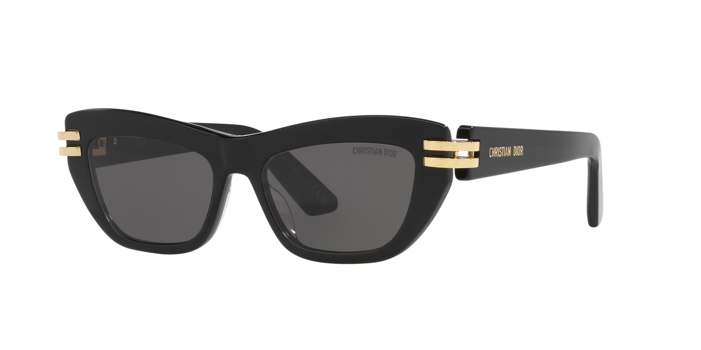 משקפי שמש של דיור שחור-אפור | Dior CDior B2U Black-Grey