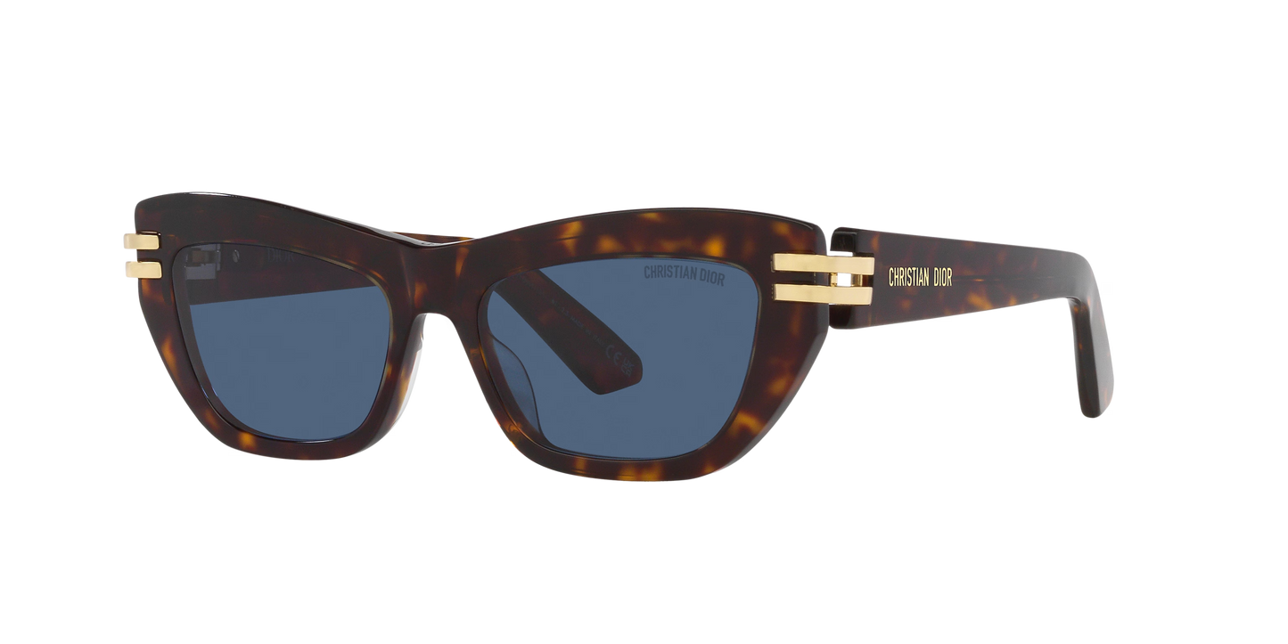 משקפי שמש של דיור צב-כחול | Dior CDior B2U Tortoise-Blue