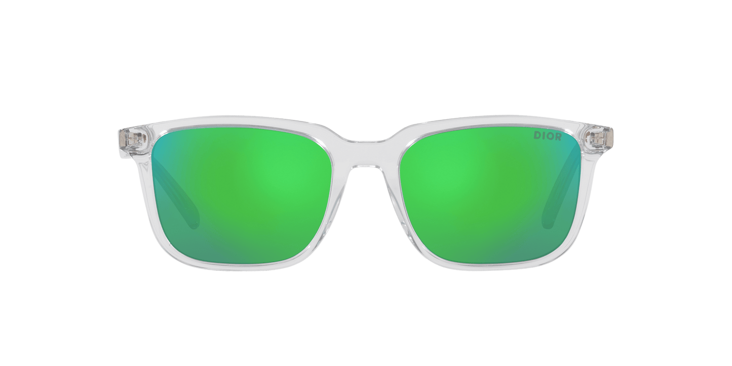 משקפי שמש של דיור אפור קריסטל-כחול | Dior Indior S1I Grey Crystal-Blue