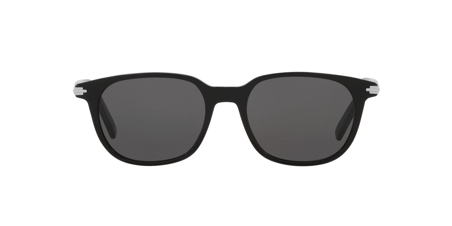 משקפי שמש של דיור שחור מבריק-אפור | Dior Diorblacksuit S12I Dm40125I Black Shiny-Grey