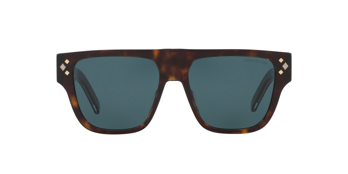 משקפי שמש של דיור צב-כחול | Dior Cd Diamond S6I Dm40124I Tortoise-Blue