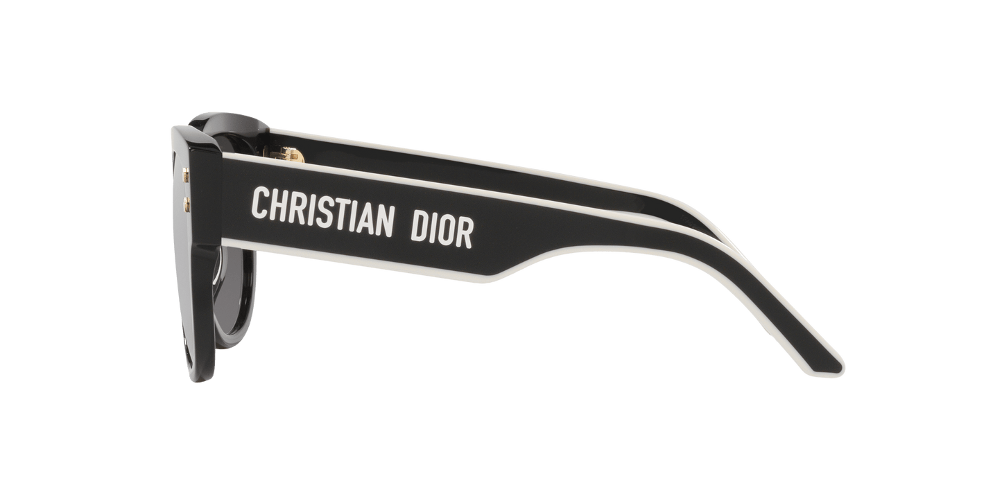 משקפי שמש של דיור שחור מבריק-אפור | DIOR Diorpacific B2I Cd40157I Black Shiny-Grey